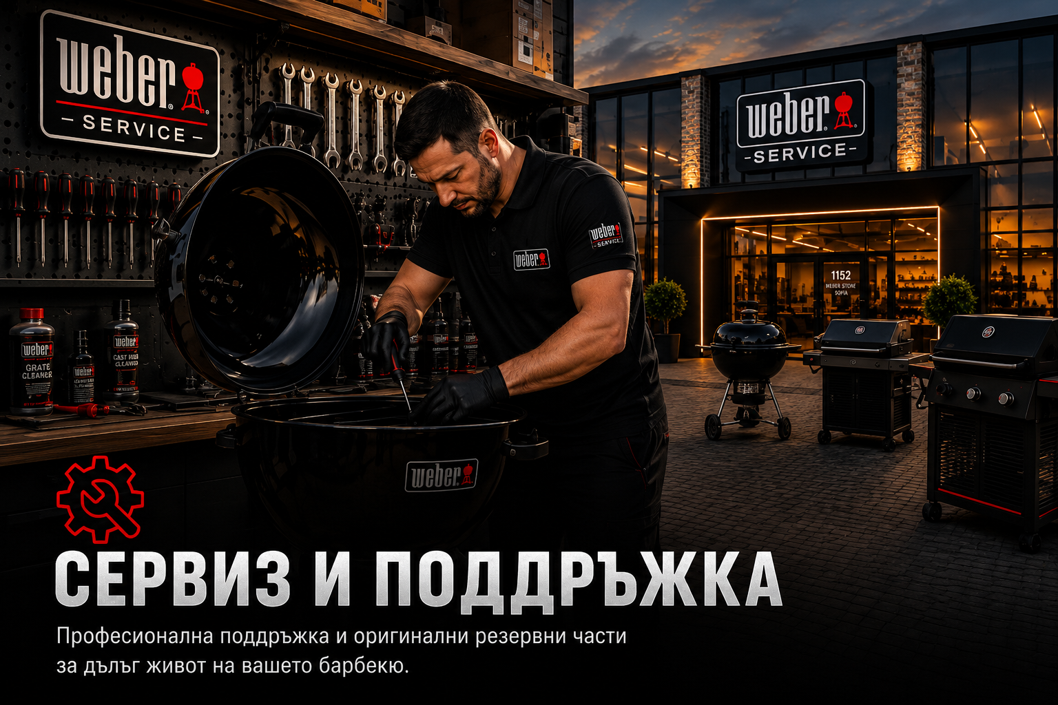 Weber сервиз и поддръжка