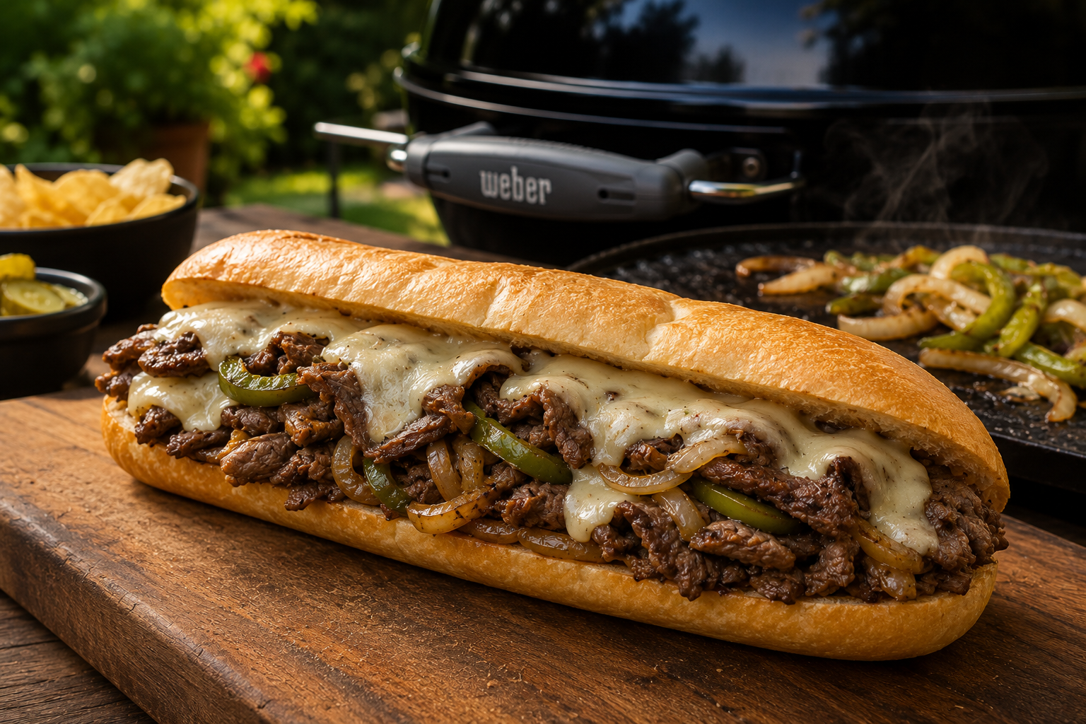 Philly Cheesesteak Sandwich