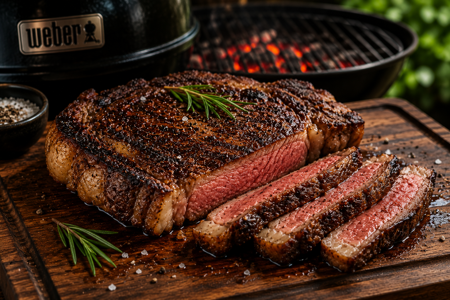 Reverse Seared Ribeye