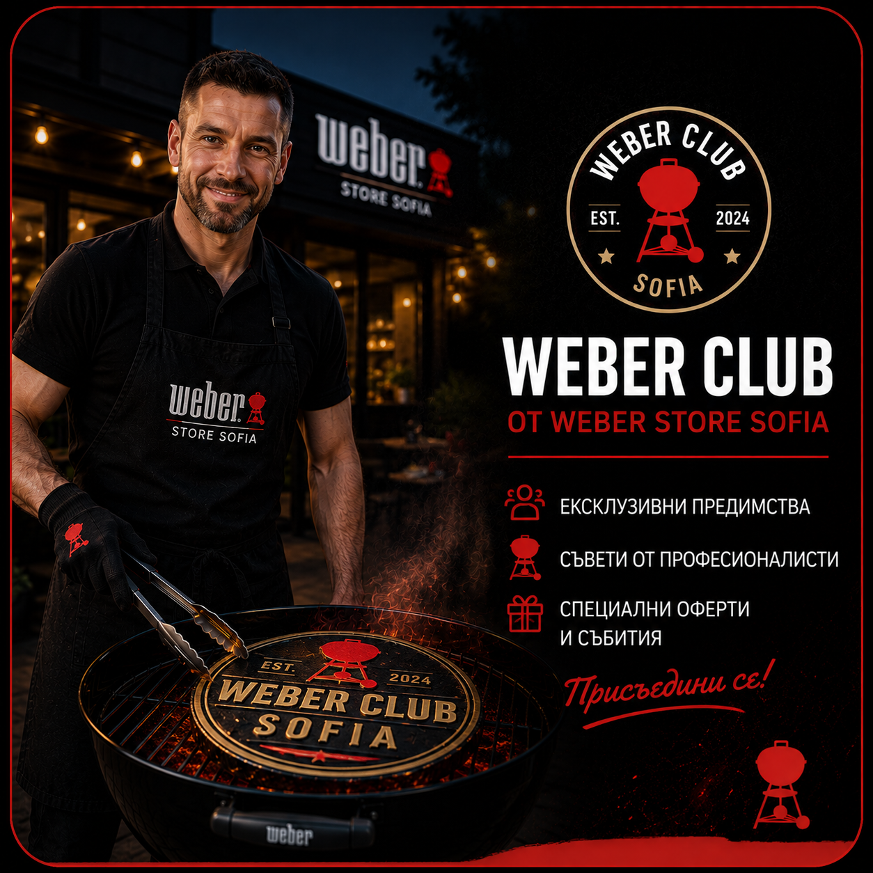 Weber Club от Weber Store Sofia