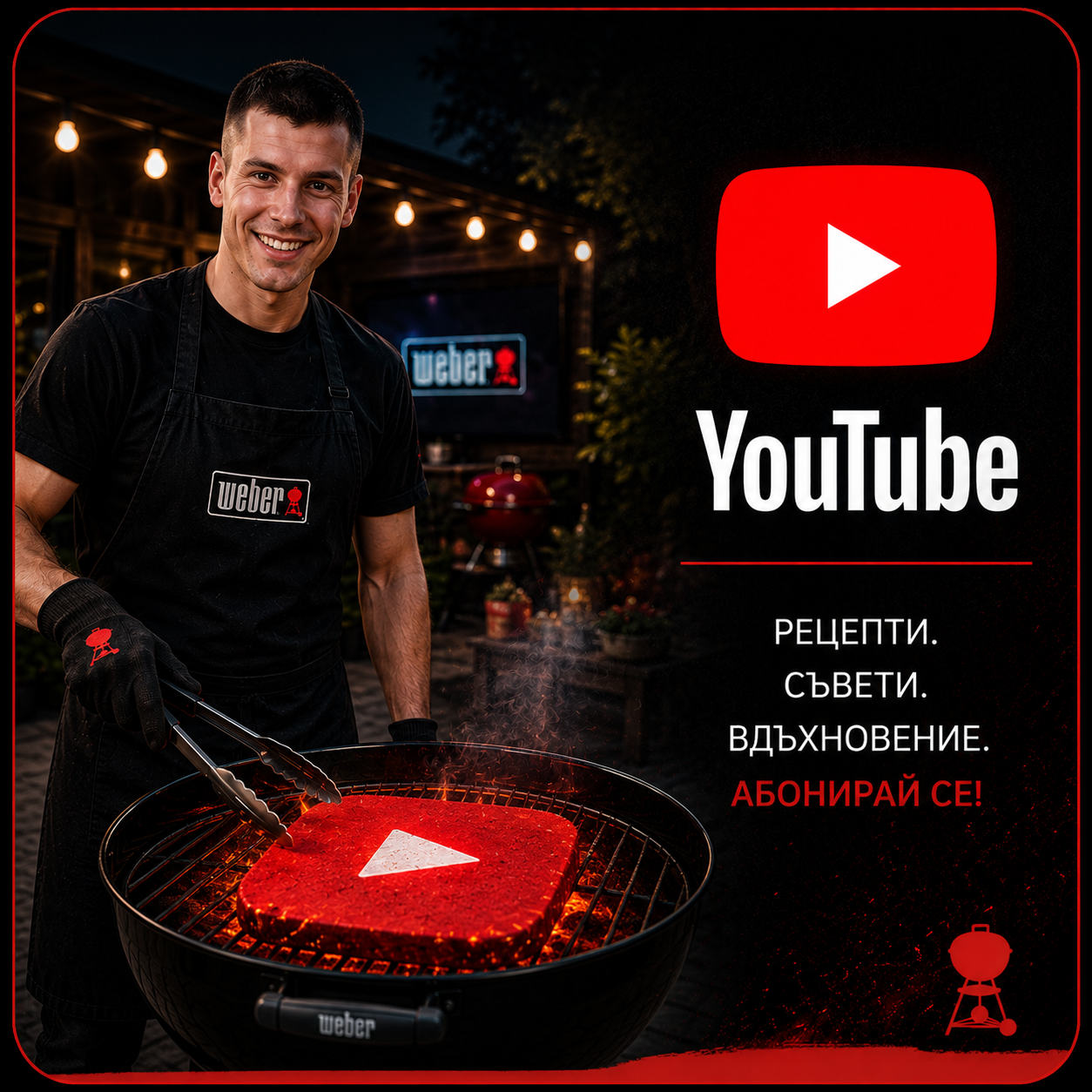 Weber BBQ Bulgaria в YouTube